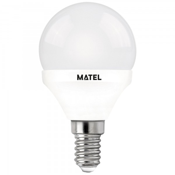 Bomb.led esferica 3 intensid.e14 5w.fri