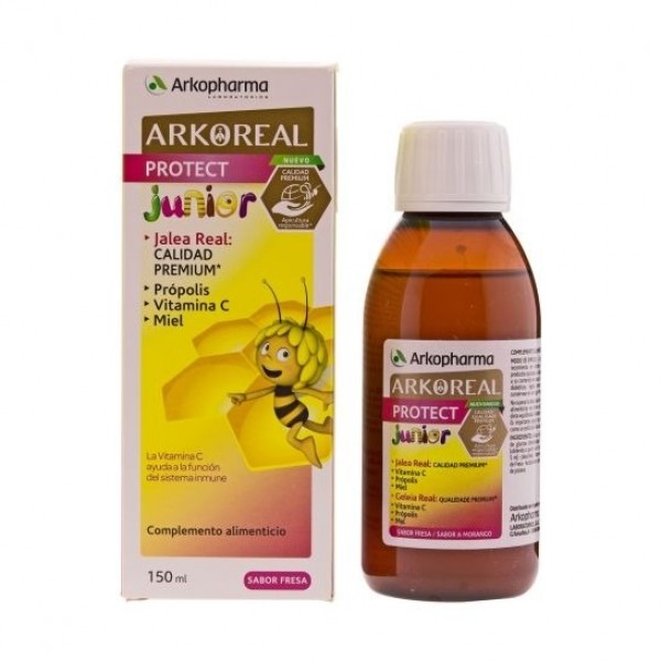 Arkopharma Arkoreal Protect Junior Jarabe Sabor Fresa 140ml