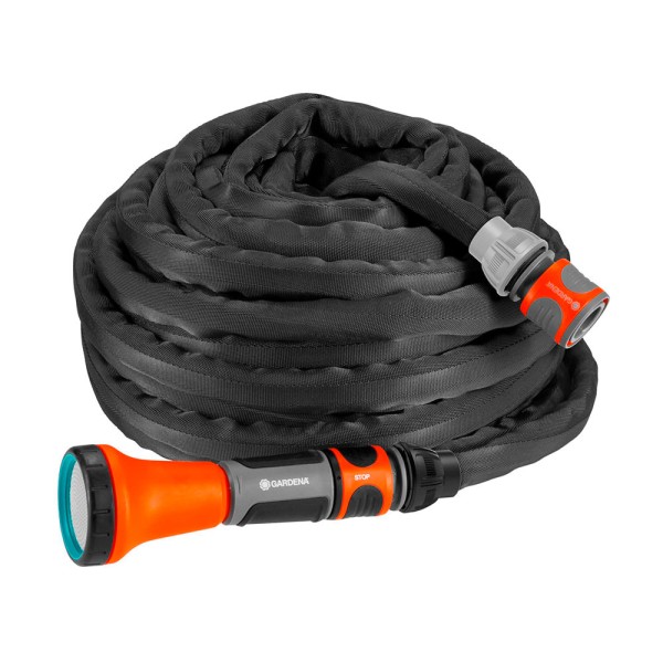 Kit manguera textil liano xtreme ø13 mm, ½ pulg, 15 m