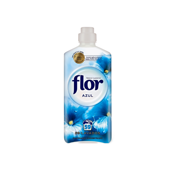 Flor Suavizante azul 59 lavados
