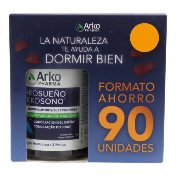 Arkosueño Dormigummies 30 Caramelos de Goma + 60 Caramelos de Goma