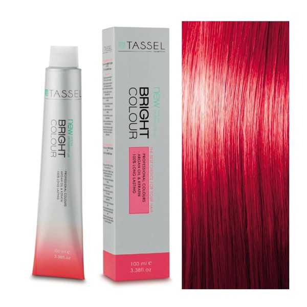 Eurostil bright colour tinte nº7.62 rubio medio rojo cereza 1un