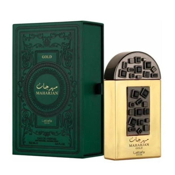 Lattafa maharjan gold eau de parfum 100un vaporizador